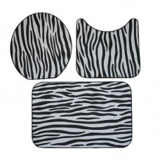 KIT DE BANHEIRO ZEBRADA